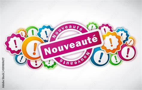 Nouveautés !