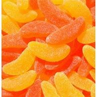 quartiers orange et citron acidulées ( 100 gr )