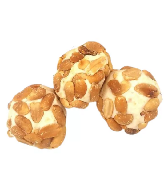 Boule de nougat vanille cacahuète ( à l'unité )