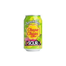 Boisson chupa chups sparking sour acidulee 345ml ( a l'unité )