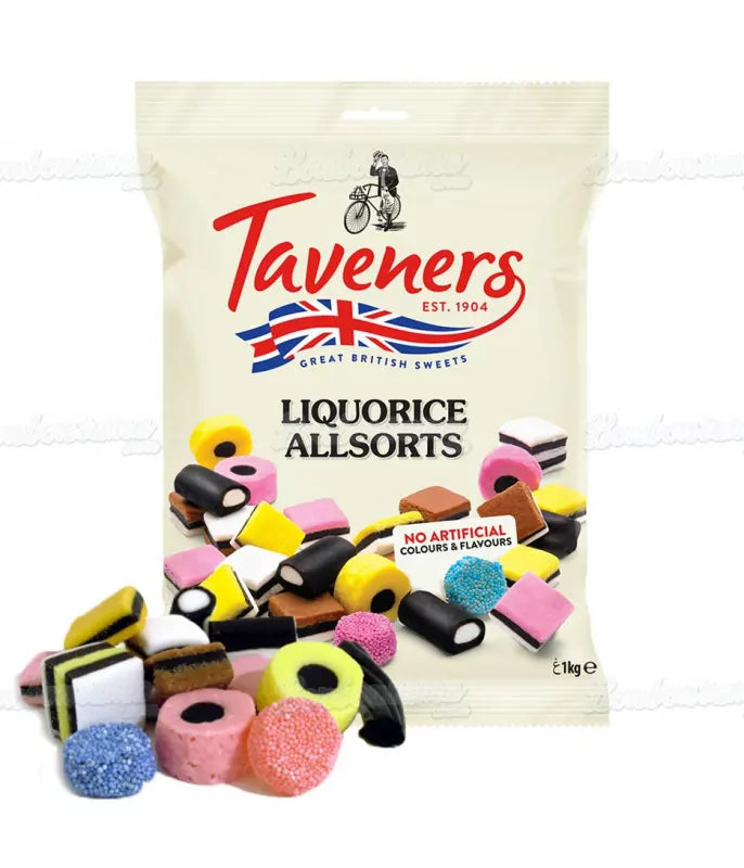 Reglisse anglaise taveners ( 100gr )